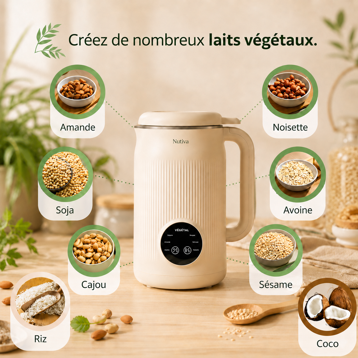 Nutiva – Le Mix 8 en 1