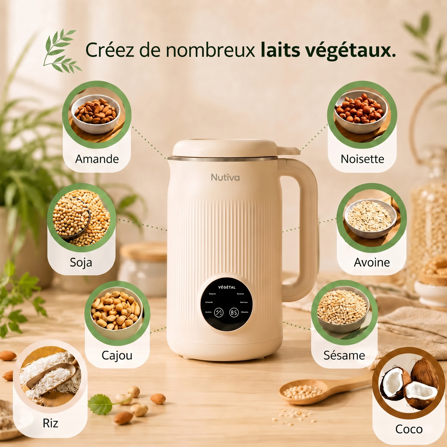 Nutiva – Le Mix 8 en 1